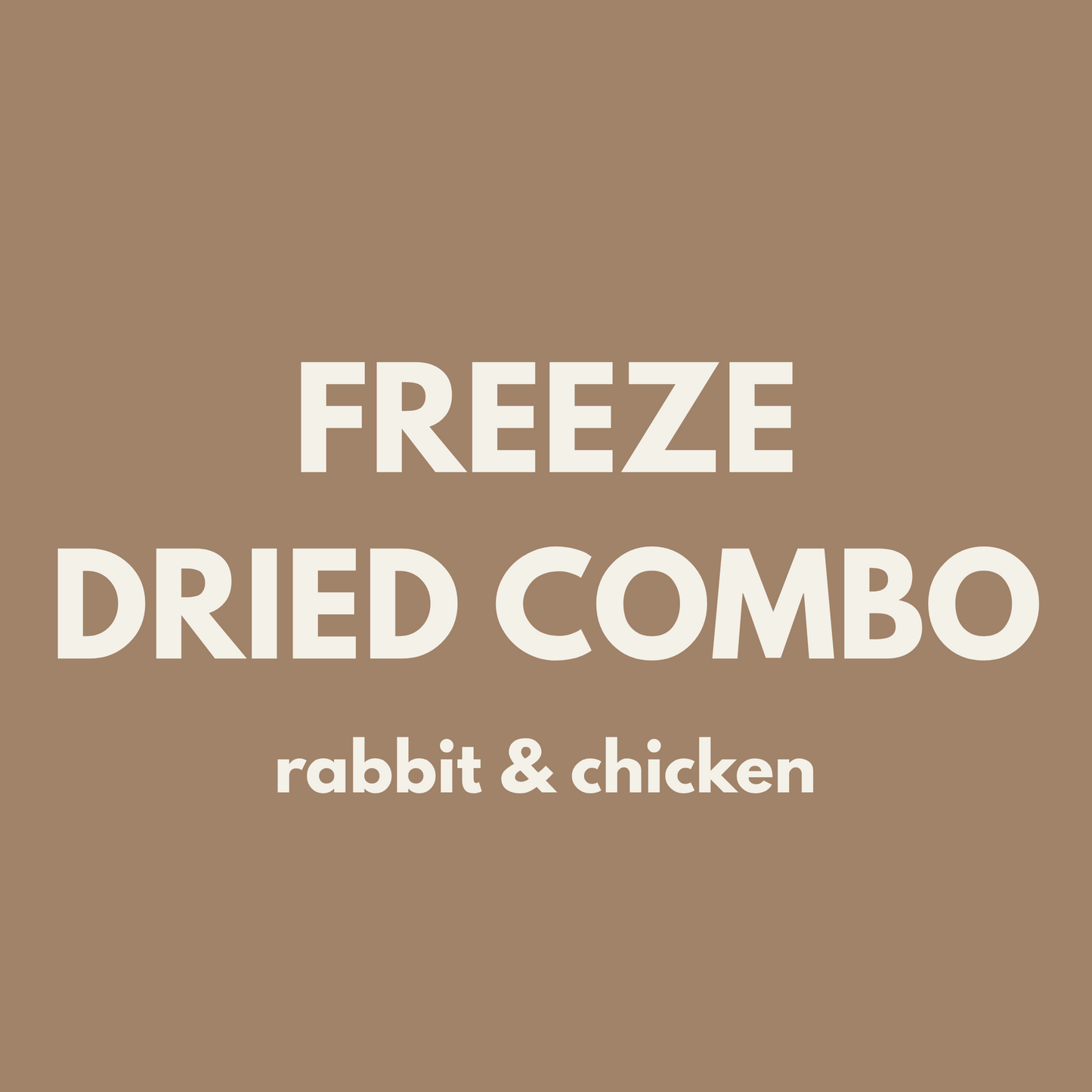 FIVER FRIDAY| Freeze Dried Combo