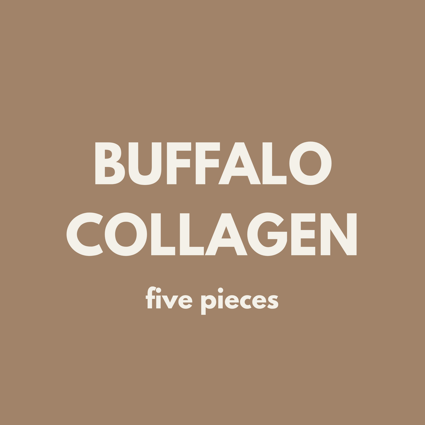 FIVER FRIDAY| Buffalo Collagen Mix