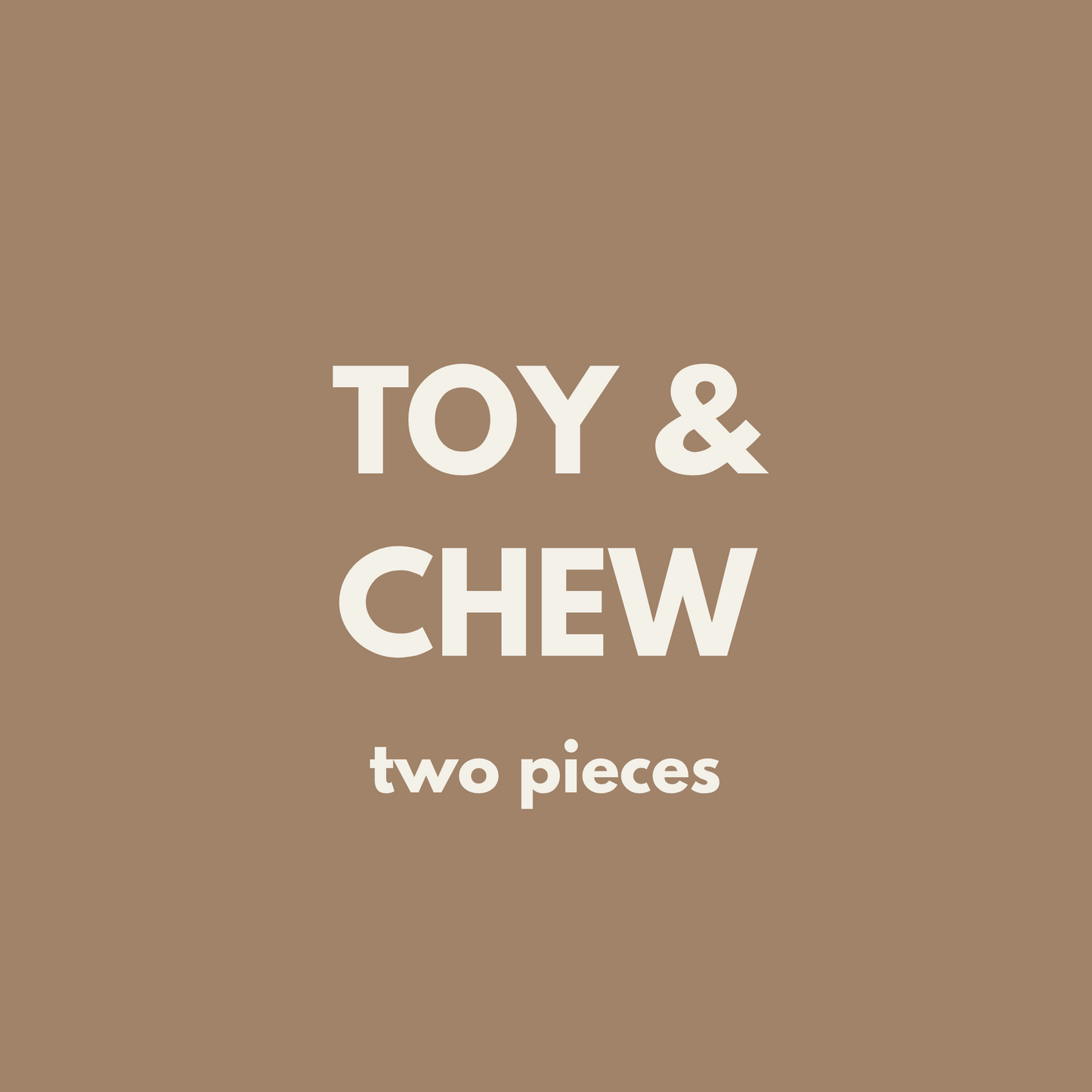 FIVER FRIDAY| Toy & Chew