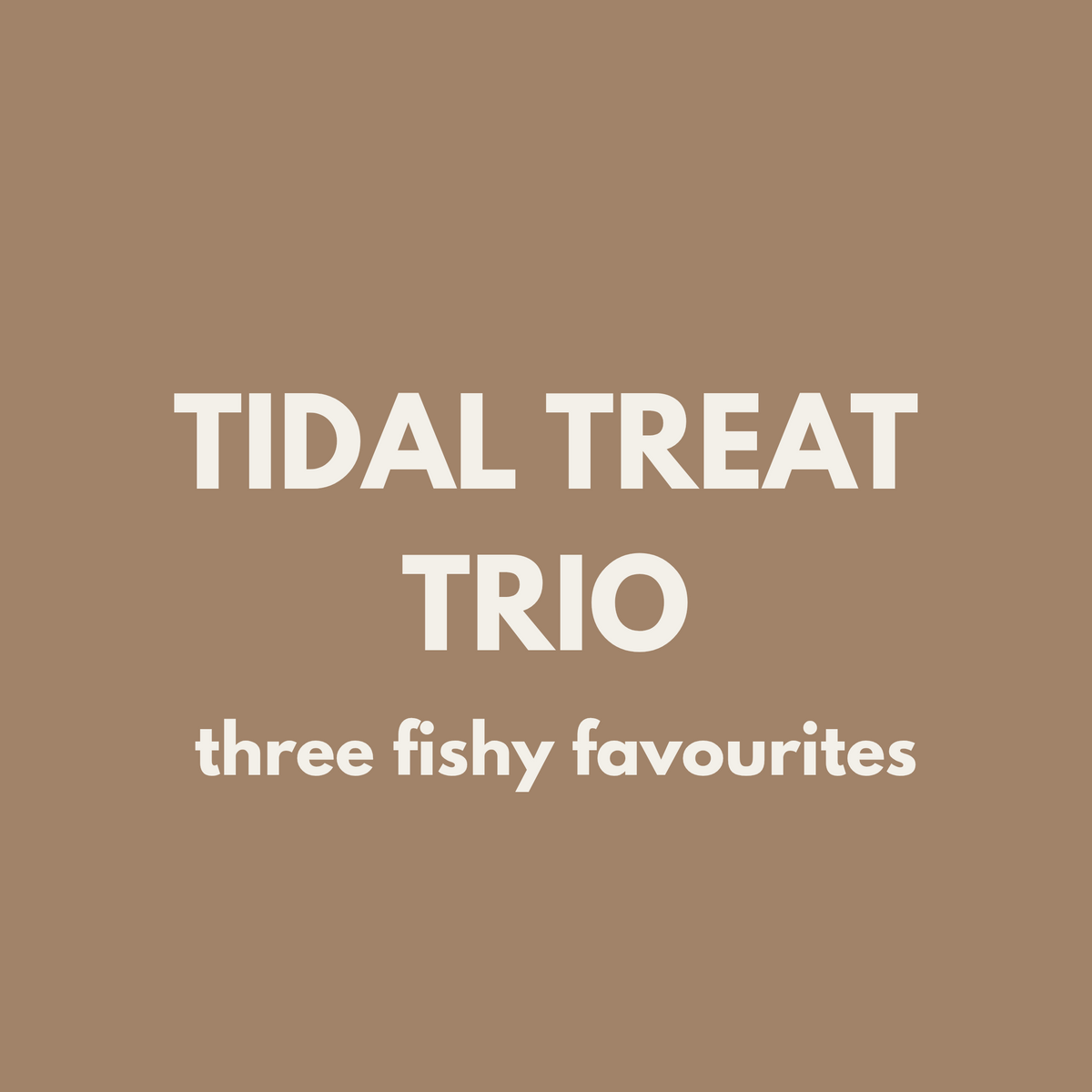 FIVER FRIDAY| Tidal Treat Trio 🐟