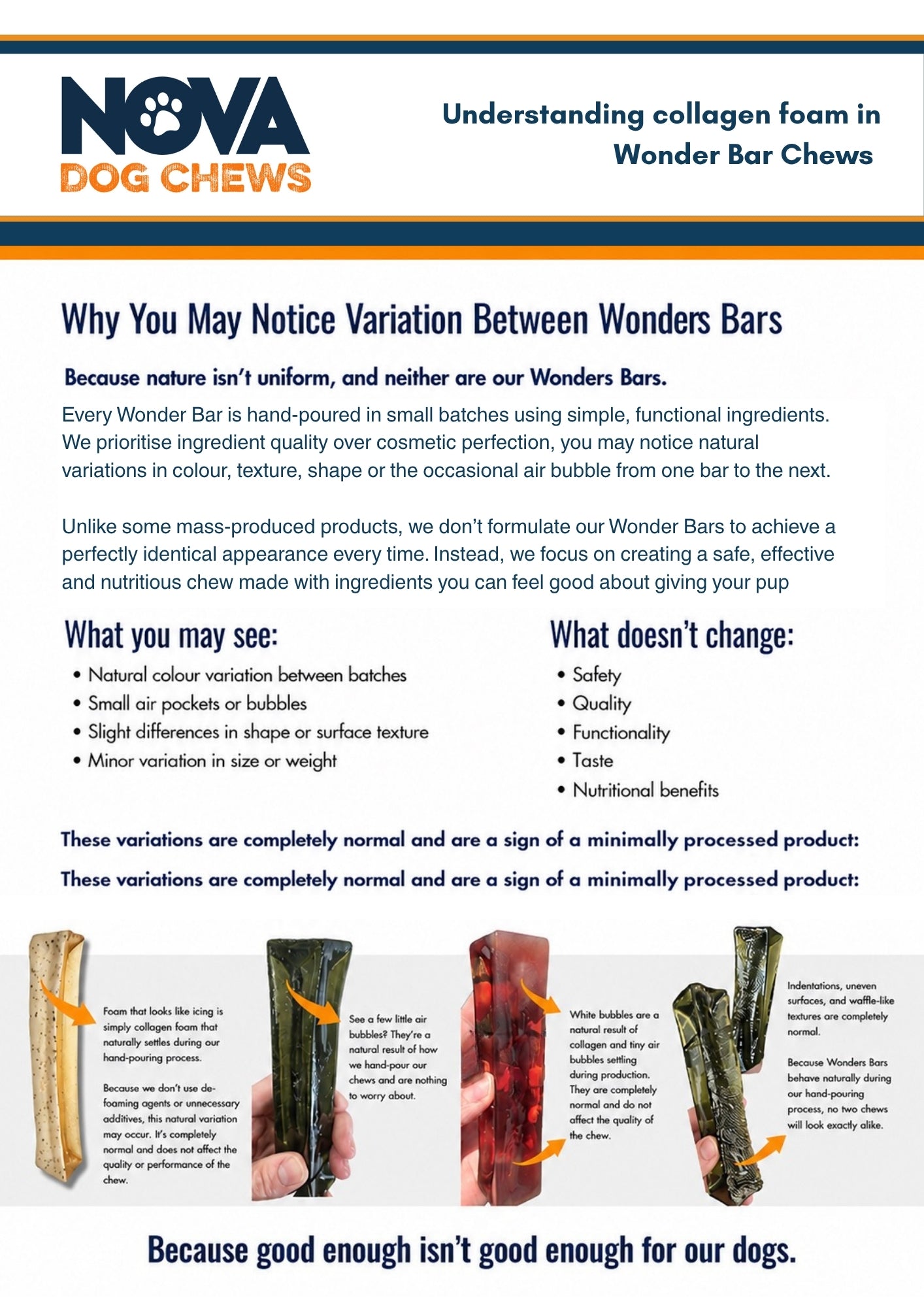 Wonder Bar Bacon | 2 Sizes