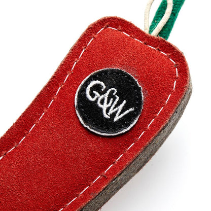 Green & Wilds Chad the Red Hot Chilli Pepper, Eco Dog Toy