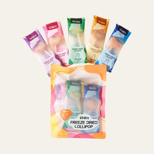Waita Freeze-Dried Chicken Lollipops – 5 Pack