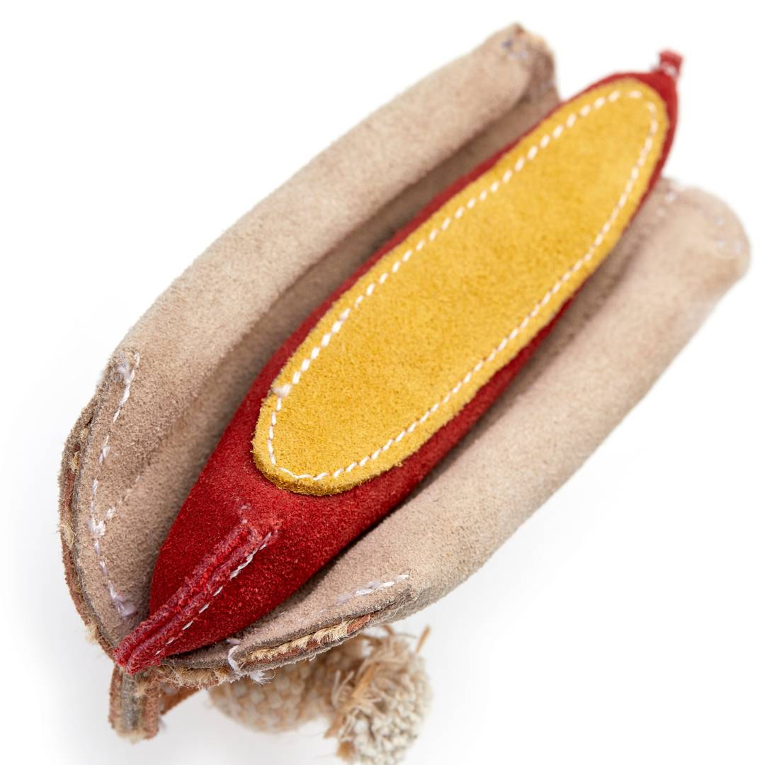 Green & Wilds Harry the Hot Dog, Eco Dog Toy