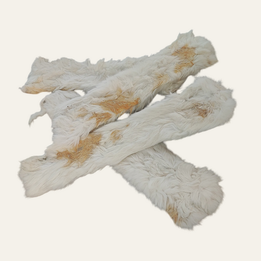 Large Hairy Rabbit Skin Plate
