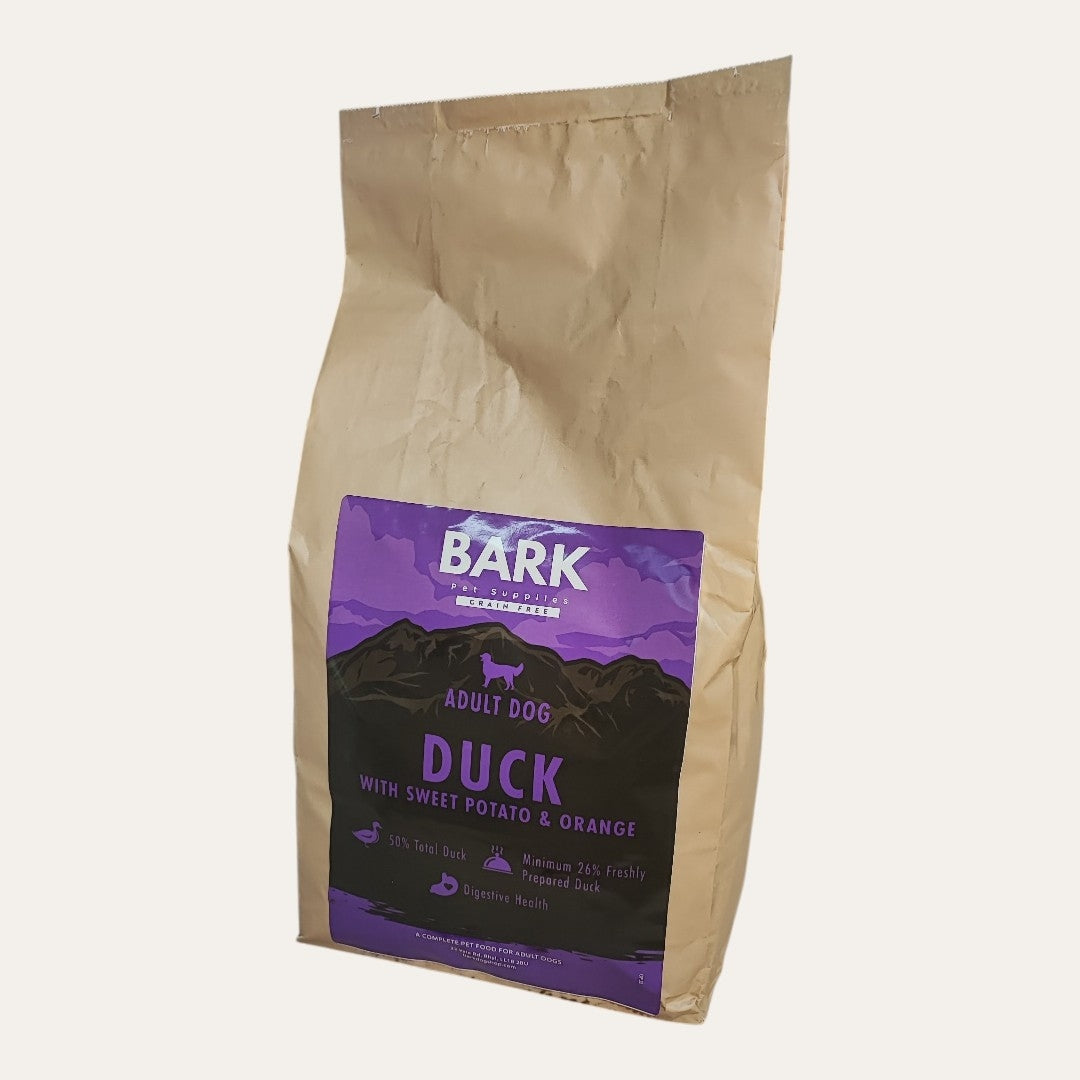 BARK Dried Dog Food Duck with Sweet Potato & Orange