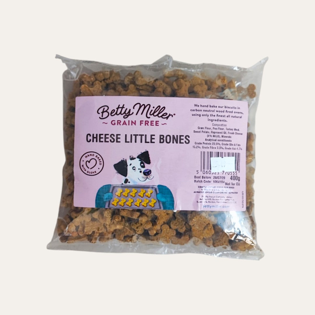 Betty Miller Grain Free Cheese Little Bones 400g