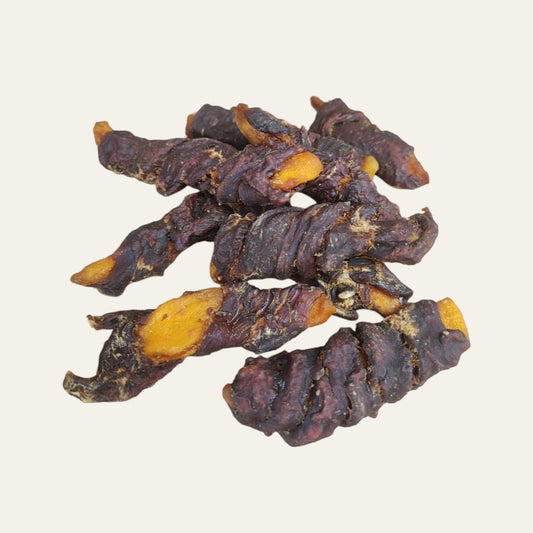 Mango Wrapped in Beef & Duck