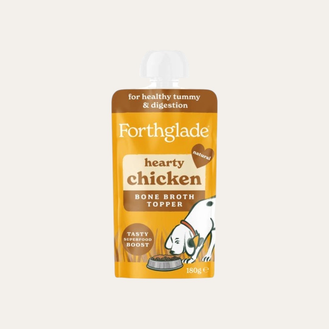 Forthglade Hearty Chicken Bone Broth Topper 130g