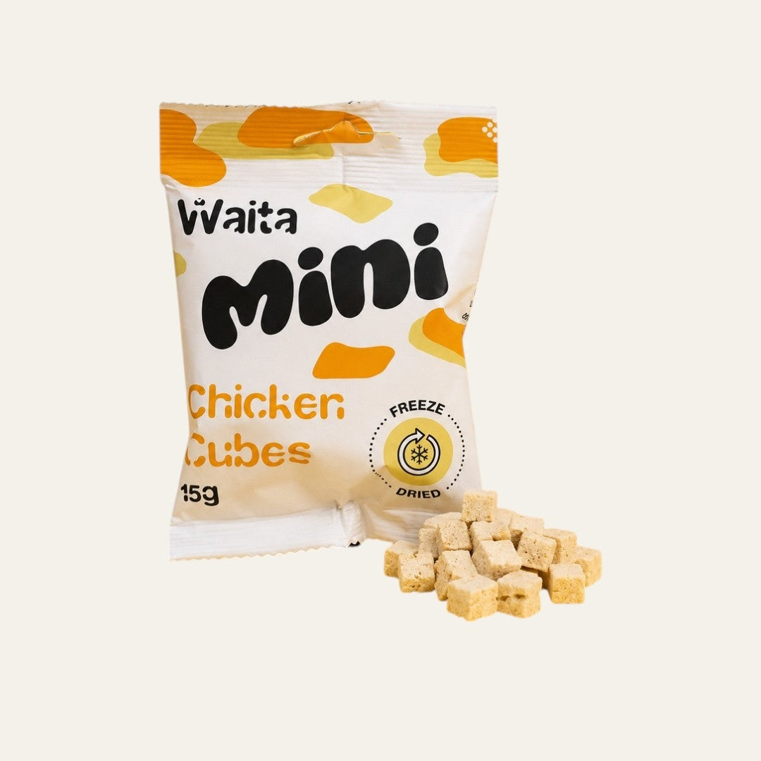 Waita Freeze Dried Mini Chicken Cubes