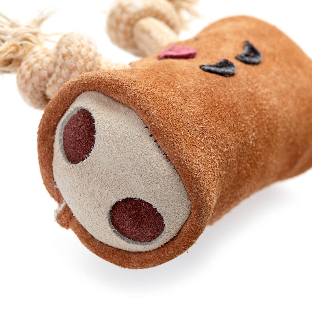 Green & Wilds Pam au Chocolat, Eco Dog Toy