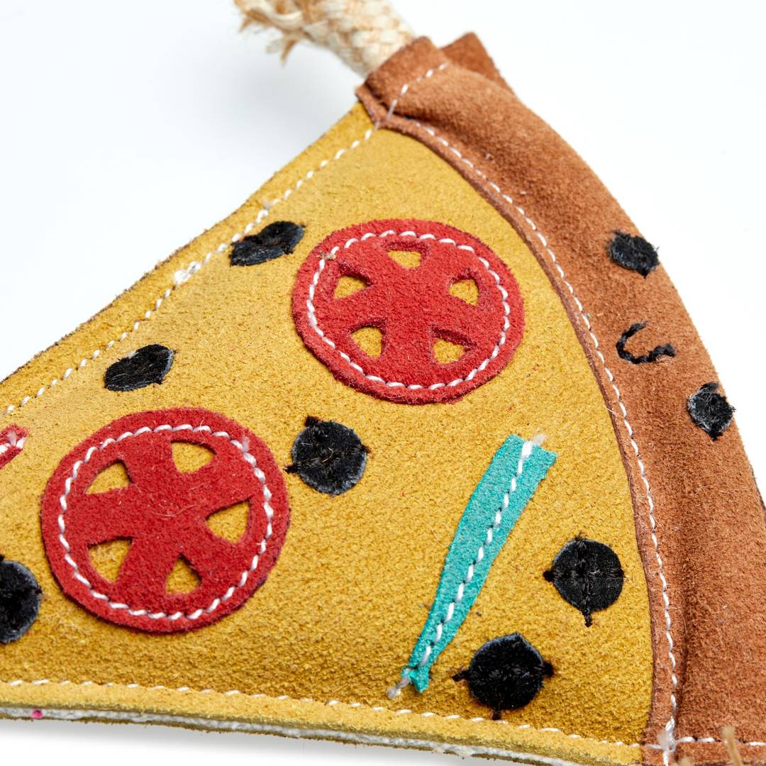 Green & Wilds Pepe le Pizza, Eco Dog Toy