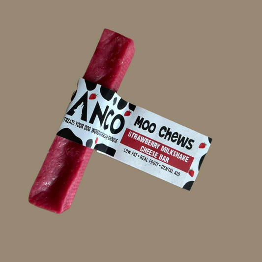 Anco Moo Chew Strawberry Milkshake Cheese