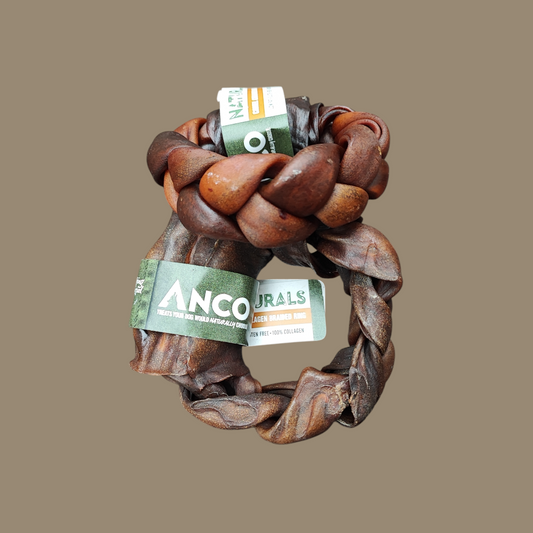 Anco Naturals Camel Collagen Braided Ring