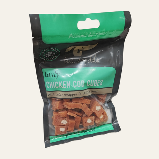 The Dog Deli | Chicken Cod Cubes 100g