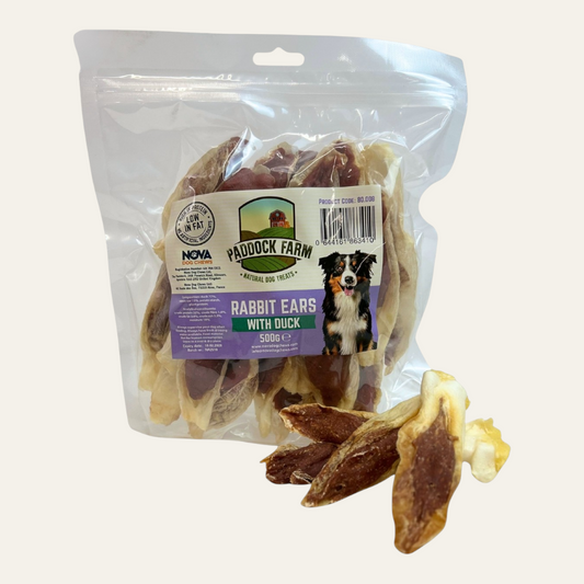 Nova Rabbit Ears with Duck 500g