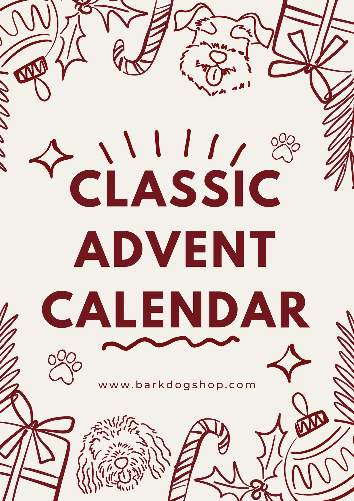 BARK Classic Advent Calendar - 25 Days | Calendar Checkout Only