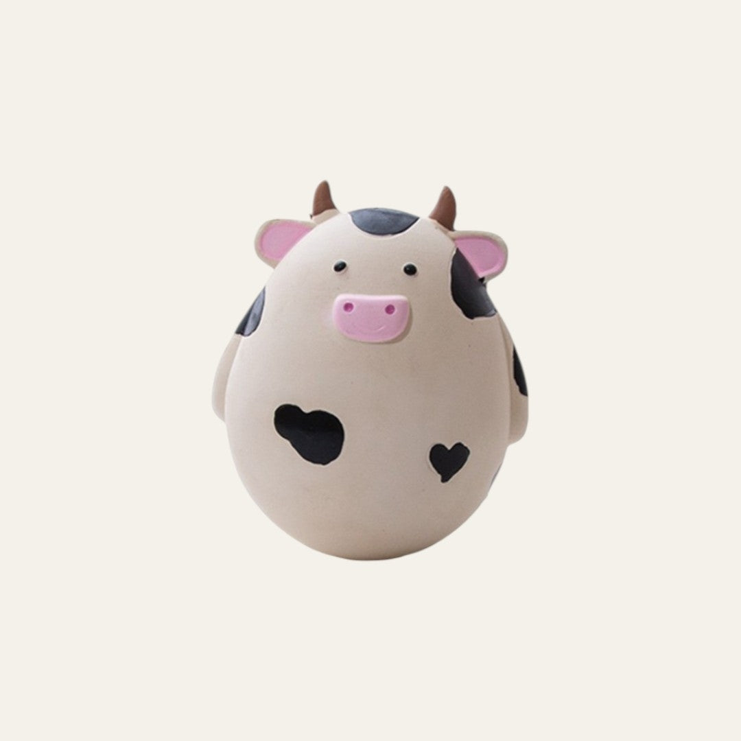 Great&Small Let's Play Latex & Rubber Roly Poly Cow