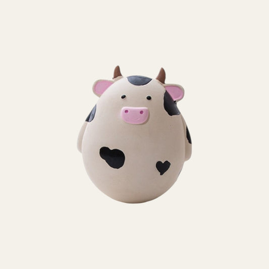 Great&Small Let's Play Latex & Rubber Roly Poly Cow