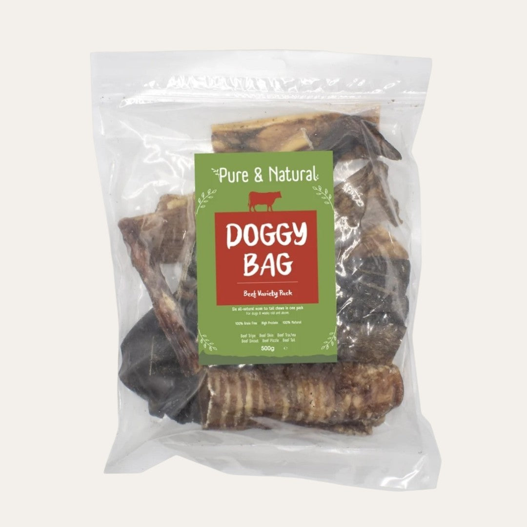 Doggy Bag Beef Variety Pack 500g