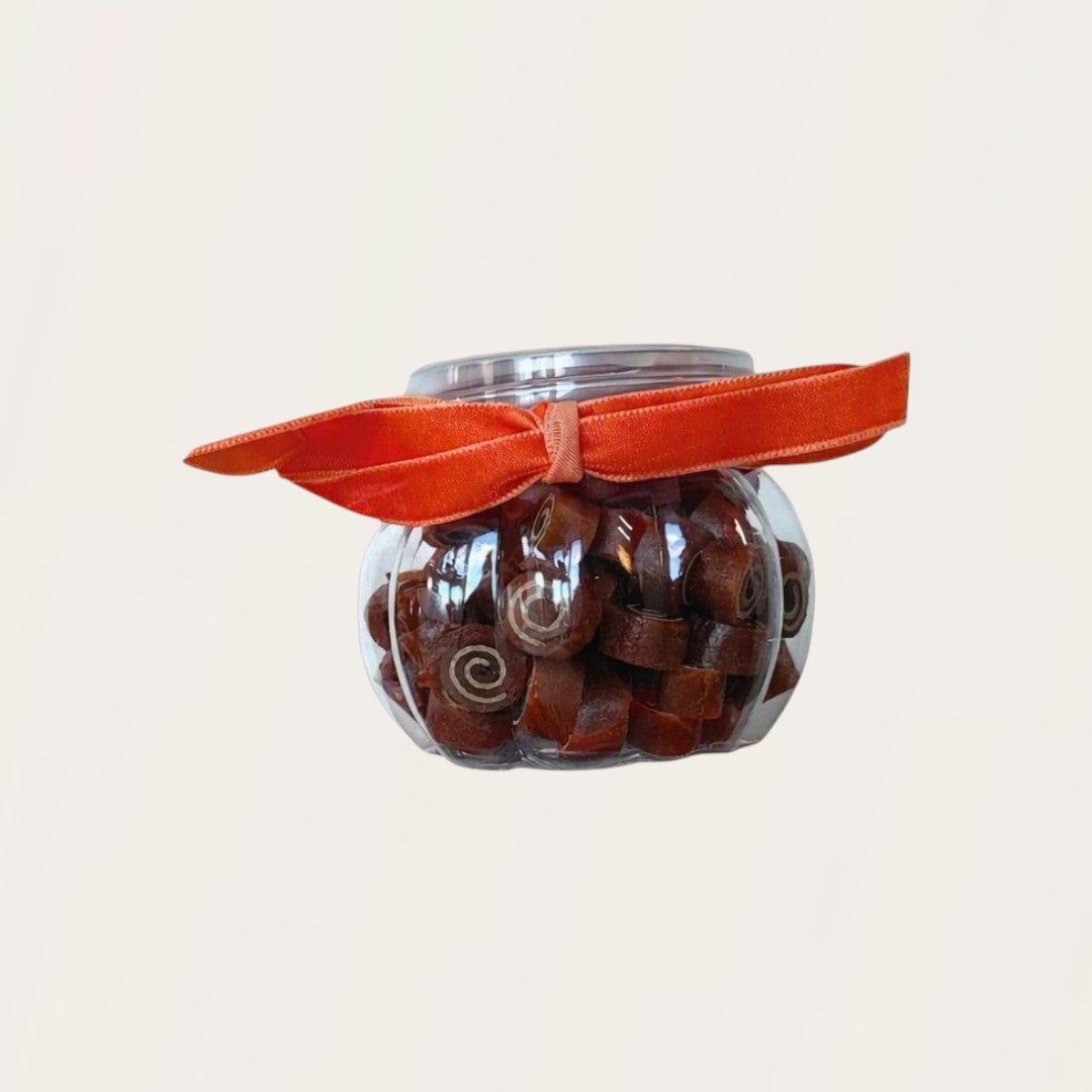 Mini Roll Pumpkin Treat Jar