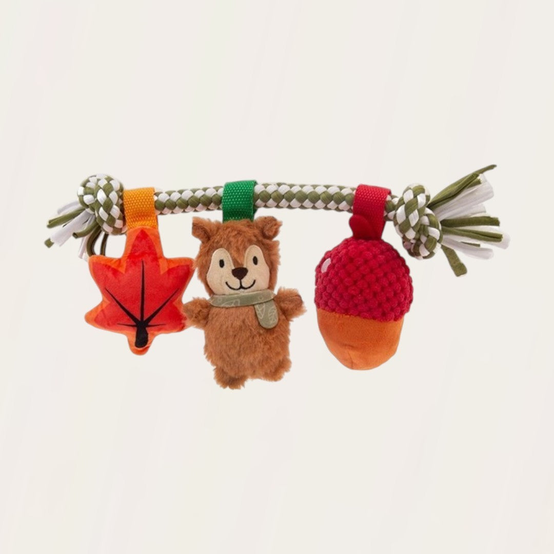 Great&Small Autumn Animals Squirrel Rope