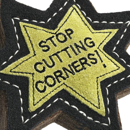 Green & Wilds Stop Cutting Corners, Eco Dog Toy