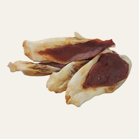 Rabbit Ears Stuffed with Venison