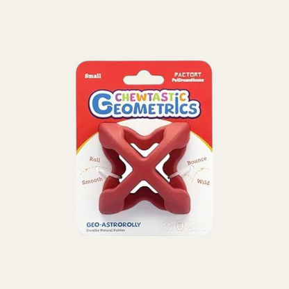 Chewtastic Geometrics | Geo-AstroRolly Red