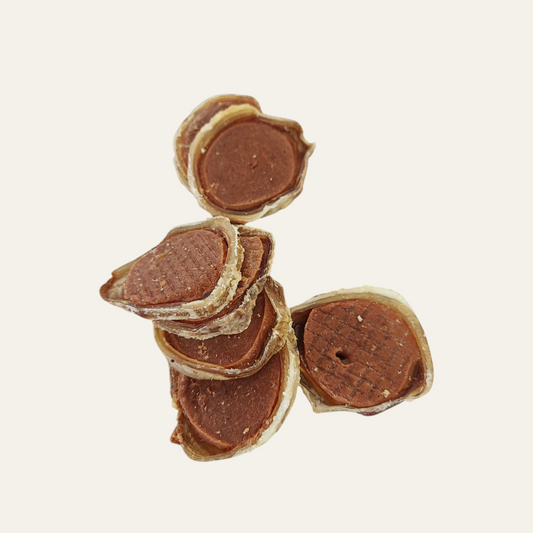 Duck Stuffed Beef Gullet Rings
