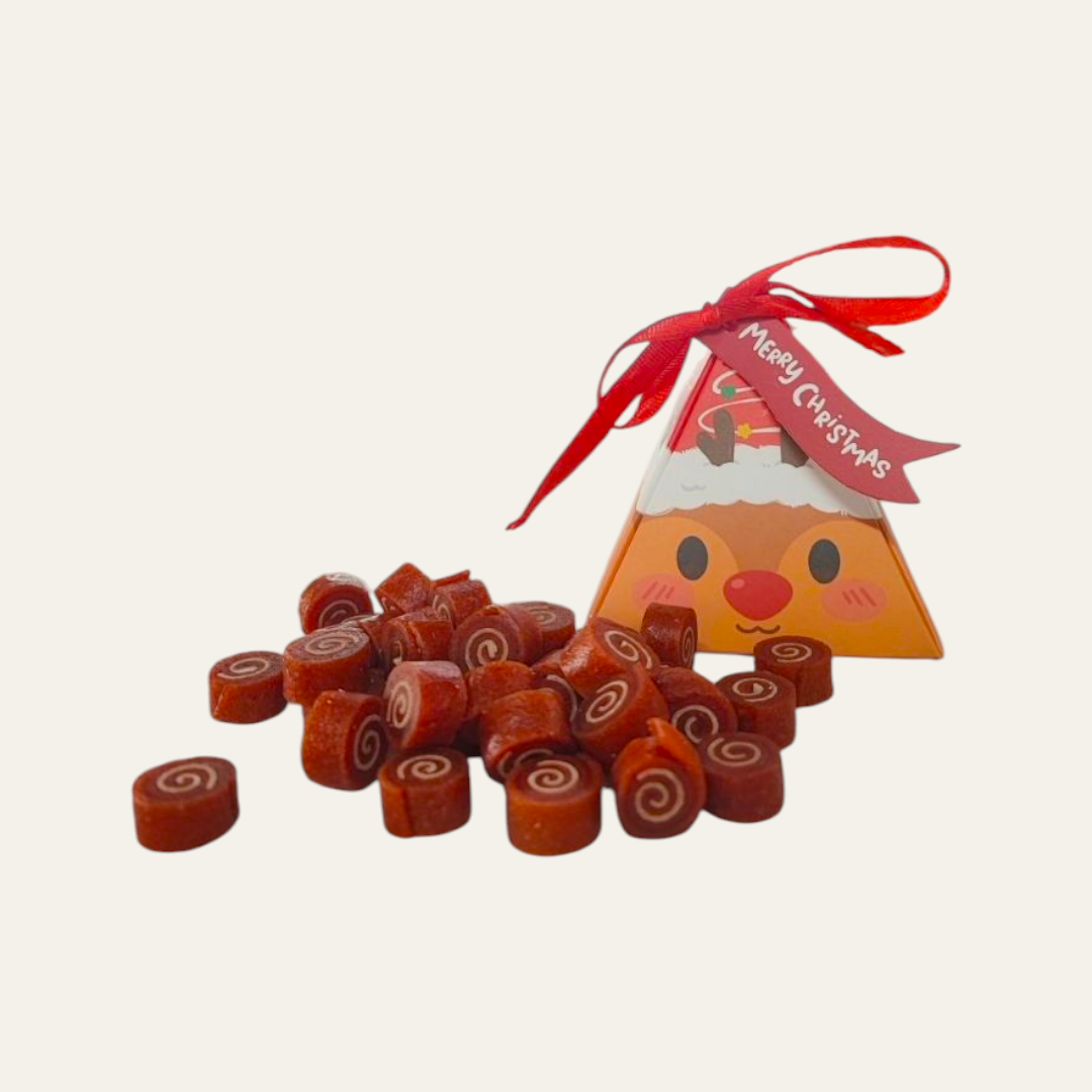 Merry Mini Roll Treat Box