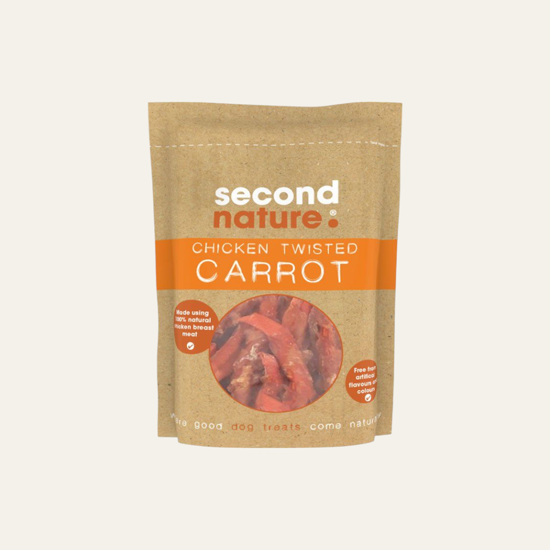 Second Nature Chicken Twisted Carrot 85g