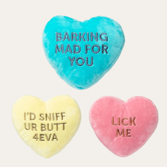 Candy Hearts Plush Toy