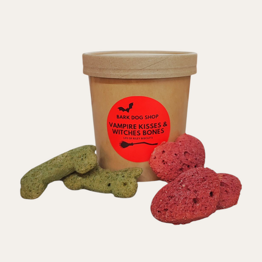 Vampire Kisses & Witches Bones Biscuit Pot
