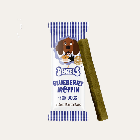 Denzel'S Vegan Blueberry Muffin Soft-Baked Bars