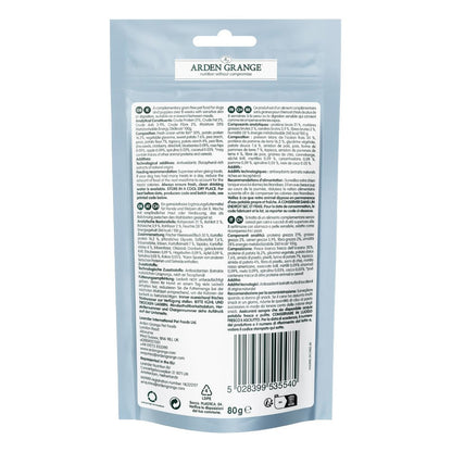 Arden Grange Dog Training Treats Grain Sensitive White Fish and Potato 80g