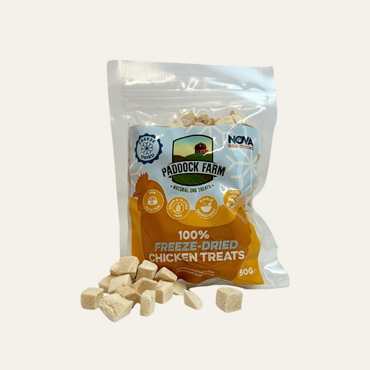 Freeze Dried Chicken Cubes 50g
