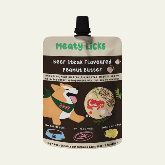Meaty Licks Beef Steak