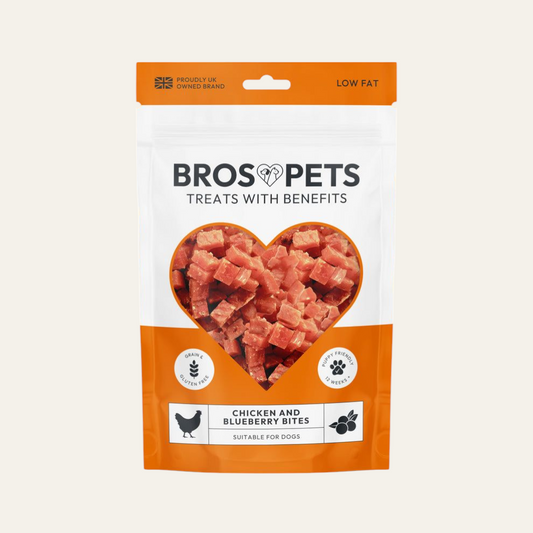 Bros Pets Chicken & Blueberry Bites