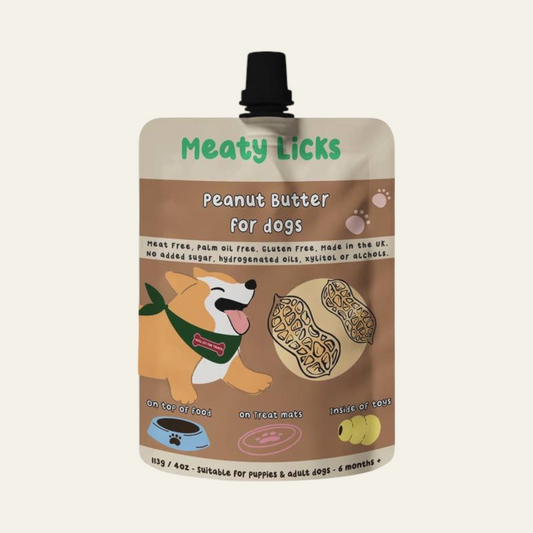 Meaty Licks Peanut Butter