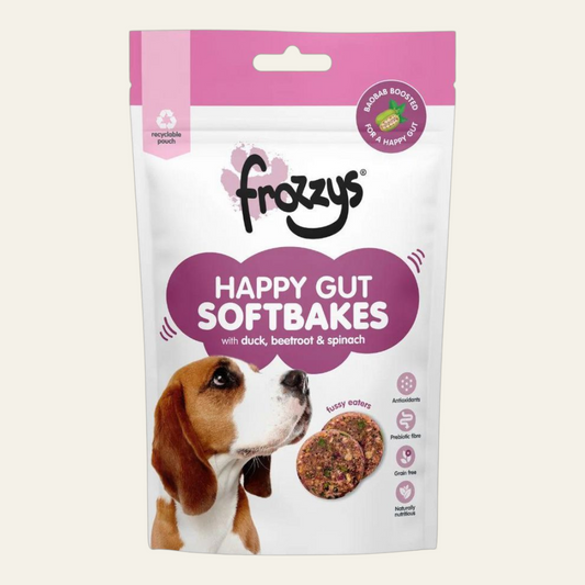 Frozzys Happy Gut Softbakes|  Duck, Beetroot & Spinach