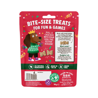 Denzel’S Crimbo Crackers - Turkey & Stuffing Dog Treats