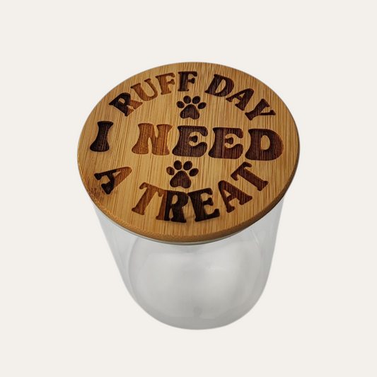 Ruff Day I Need a Treat Jar