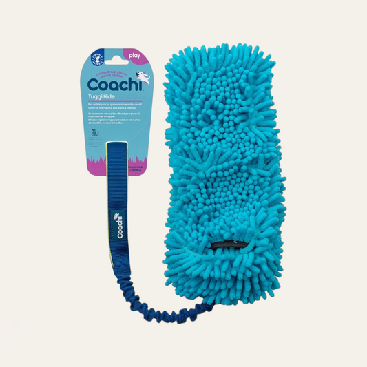 Coachi Tuggi Hide Navy Lime & Light Blue