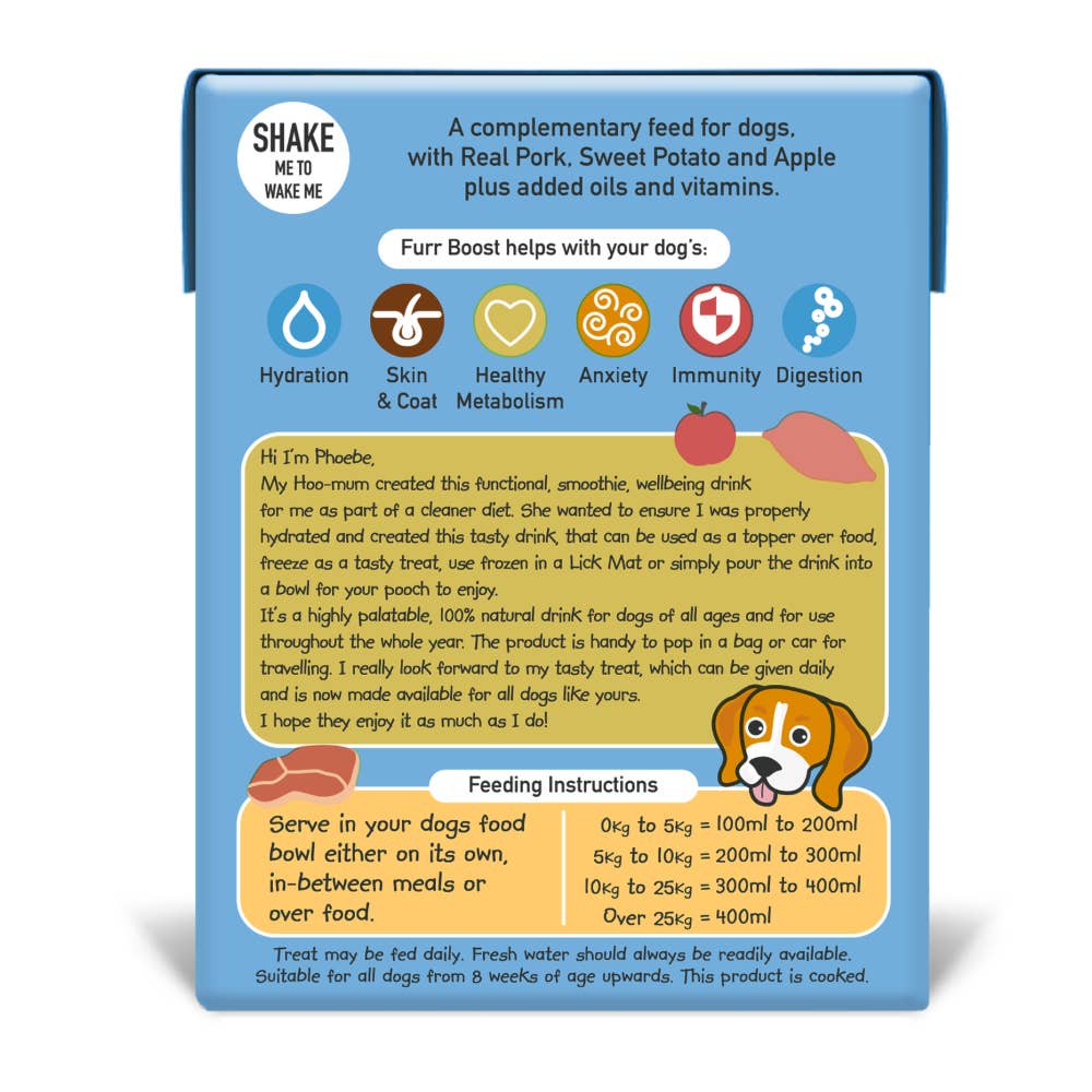 Furr Boost Pork, Sweet Potato & Apple