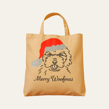 Festive Doodle Tote Bag - Personalise It!