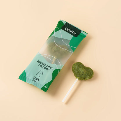 Waita Freeze-Dried Duck & Green Apple Lollipop