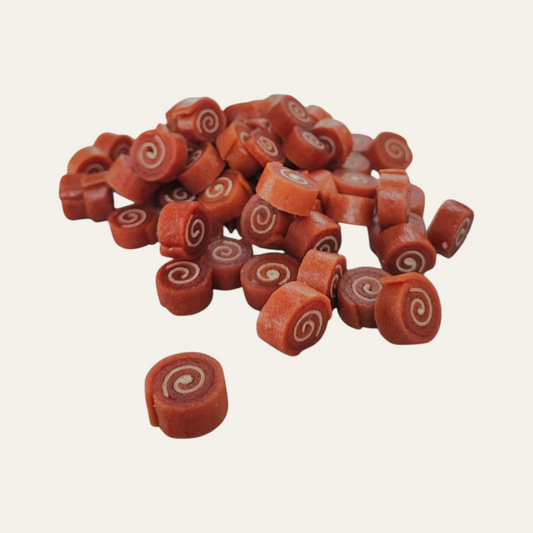 Rabbit & Cod Mini Rolls 50g