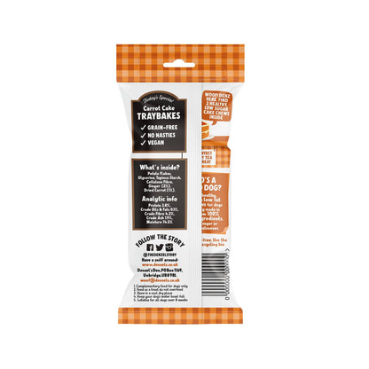 Denzel'S Springtime Carrot Cake Traybake Treats For Dogs