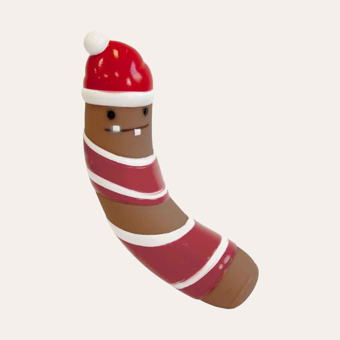 Vinyl Silly Pig in Blanket